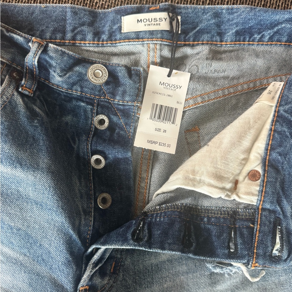 Moussy Denim Women cut-off Shorts - Picture 13 of 14